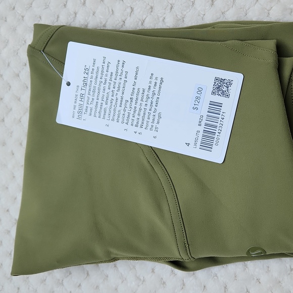 Nwt Lululemon InStill HR Tight 25 Leggings *Smoothcover - Picture 8 of 8